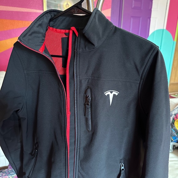 Tesla Women's Soft Shell Zip Up Jacket Size S Fleece Lined - Picture 7 of 11